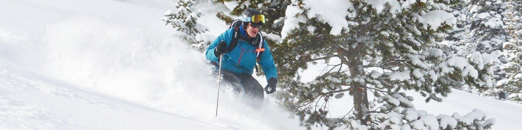 Pierre Wille skis the powder that makes Aspen skiing world famous