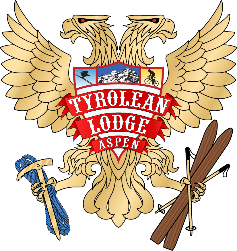 Tyrolean Lodge Eagle Crest Logo