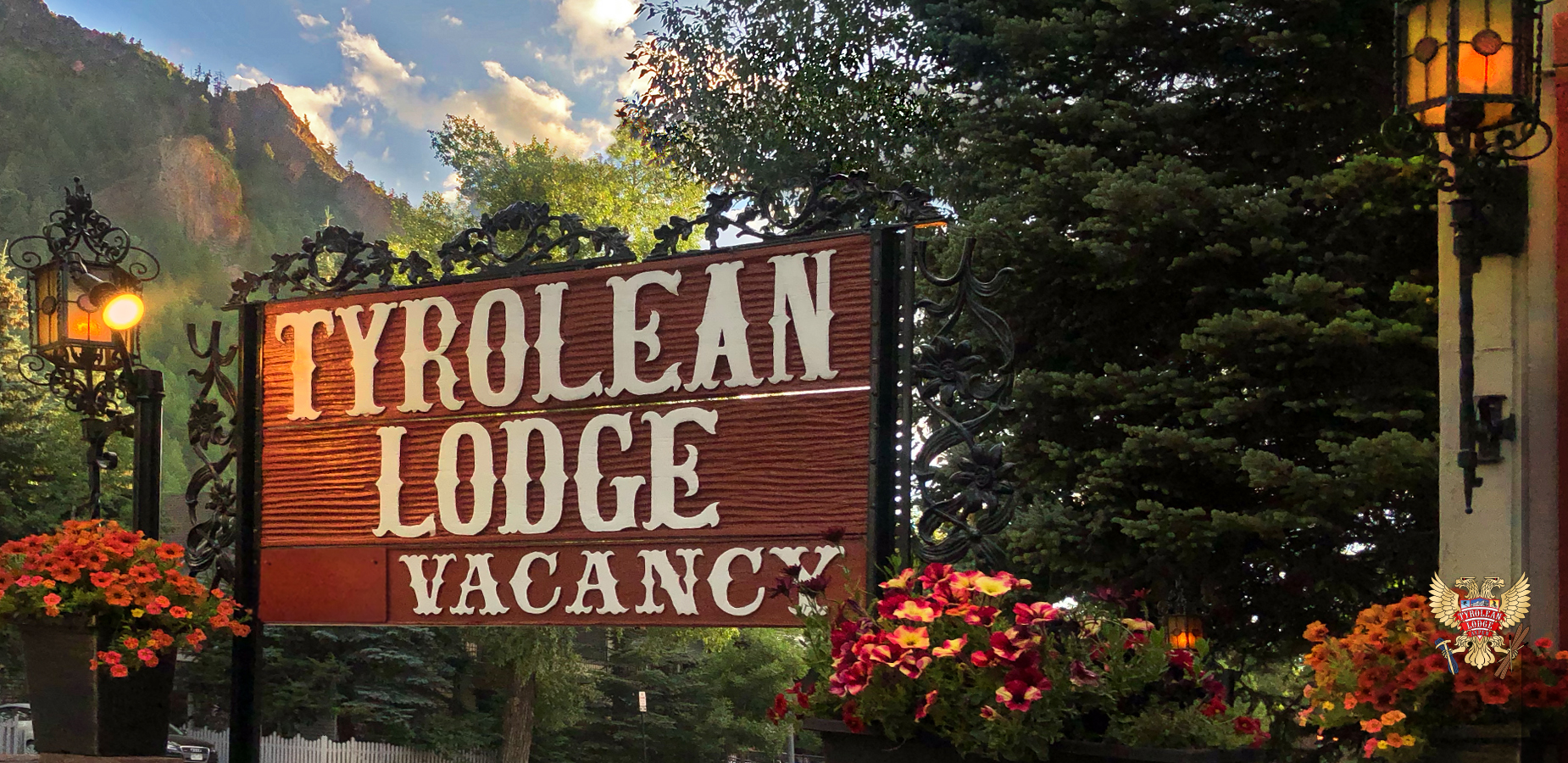 summer sunset sign