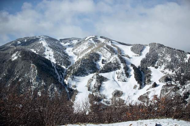 Ski trails on Aspen Mountain easily accessed from Tyrolean Lodge